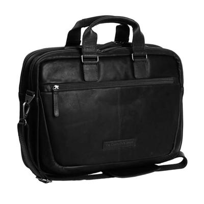 The Chesterfield Brand Seth - Leren Laptoptas - Zwart