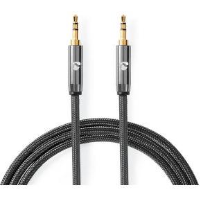 Nedis Stereo-Audiokabel | 3,5 mm Male naar 3,5 mm Male | 2 m | 1 stuks - CATB22000GY20 CATB22000GY20