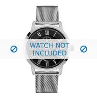 Guess horlogeband W0871G1 Delancy Staal Zilver 22mm - thumbnail
