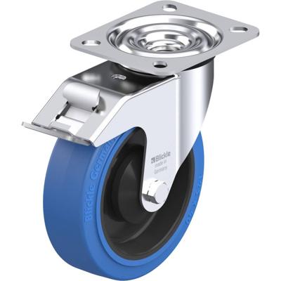 Blickle LE-POEV 125KA-FI-SB Zwenkwiel met rem Wieldiameter: 125 mm Draagvermogen (max.): 150 kg 1 stuk(s)