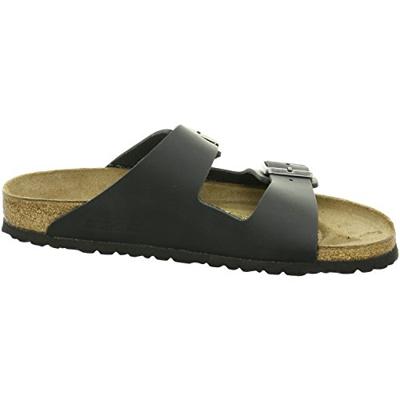 BIRKENSTOCK - Arizona slippers zwart Nubuck Unisex