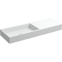 Clou Mini Wash Me fontein 56x19cm zonder kraangat rechts Keramiek Wit CL/03.03141 - thumbnail