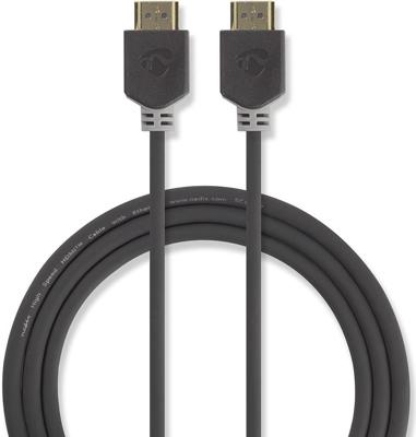 Nedis High Speed ??HDMI-Kabel met Ethernet | ARC | 0.5 m | 1 stuks - CVBW34000AT05 CVBW34000AT05