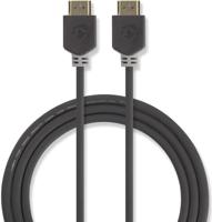 High Speed HDMI-kabel met Ethernet | HDMI-HDMI | 0.50 m | Antraciet - thumbnail
