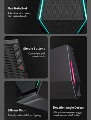 Edifier Hecate G1500 Gaming speakerset Zwart