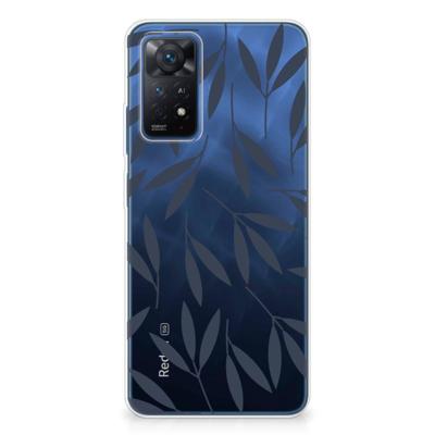 Xiaomi Redmi Note 11 Pro 5G | TPU Case | Leaves Blue