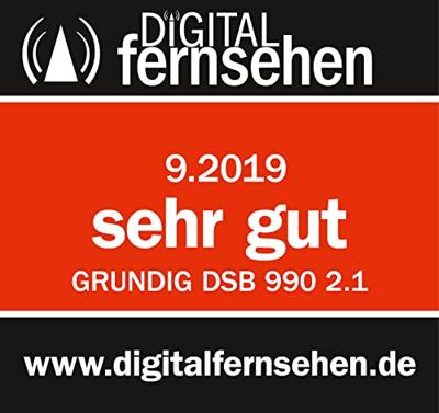 Grundig DSB All-In-One Soundbar Zwart DSB 990 2.1, 40 Watt, Zwart
