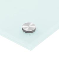 VidaXL Spatschermen keuken 2 st 80x40 cm gehard glas wit - thumbnail