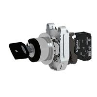 Schneider Electric XB4FG21 XB4FG21 Sleutelschakelaar Sleutel Zwart 1 stuk(s) - thumbnail
