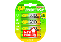 Oplaadbare NiMH batterijen 2600 mAh 1.2V - thumbnail