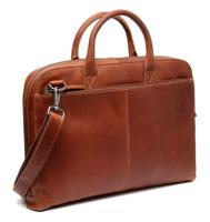 The Chesterfield Brand Tilbury - Leren Laptoptas tot 14 inch - Cognac - thumbnail