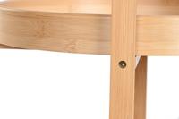 Multi-Functionele Organiser DKD Home Decor Bamboe Roestvrij staal 43,6 x 43,6 x 90,5 cm - thumbnail