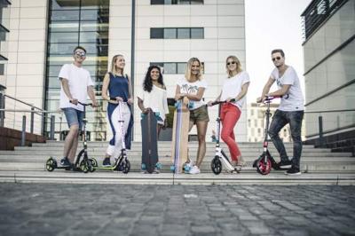 Hudora big wheel style 230 step - wit