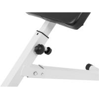 Inklapbare Buik- en Rugtrainer Wit - thumbnail