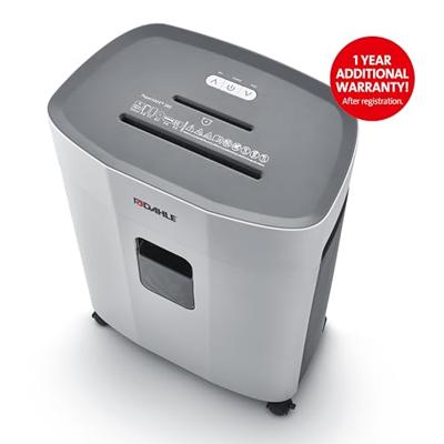Dahle PS 380 Papierversnipperaar 15 vellen Cross cut 4 x 12 mm P-4 25 l Ook geschikt voor Nietjes, Creditcards, Paperclips, CDs, DVDs