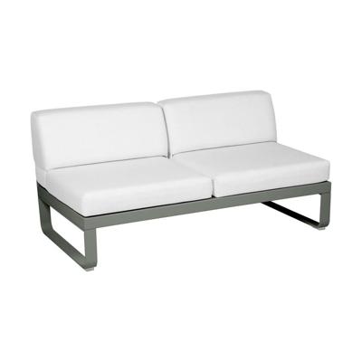 Fermob Bellevie 2-zitsmodule loungebank Rosemary - Off-White