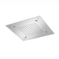 Hoofddouche Hotbath Mate Inbouw Met Mist Vierkant 38x38 cm Geborsteld Nikkel - thumbnail