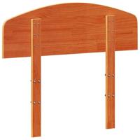 Hoofdbord 75 cm massief grenenhout wasbruin - thumbnail