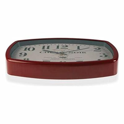 Muurklok Versa Metaal (6 x 33 x 40 cm)