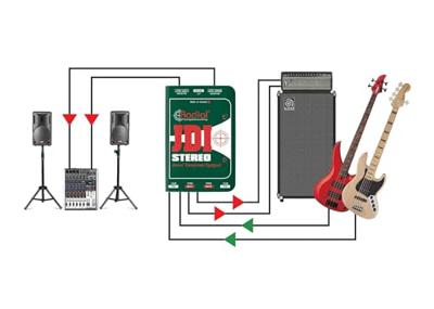 Radial JDI Stereo passieve DI box - thumbnail