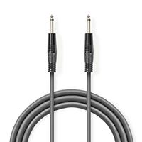 Nedis Mono-Audiokabel | 6,35 mm Male naar 6,35 mm Male | 3 m | 1 stuks - COTH23050GY30 COTH23050GY30 - thumbnail