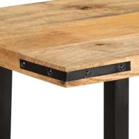 Wandtafel 140x35x70 cm massief mangohout - thumbnail