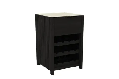 Passion Grills | Buitenkeuken Onderdeel | Leon Buitenkeukenkast Lade + Wijnkast | 59 x 59,5 cm