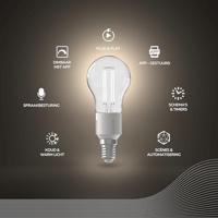Calex wifi Smart Kogellamp Helder Filament E14 - thumbnail