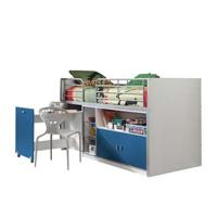 Vipack halfhoogslaper Bonny - blauw - 121x96x207 cm - Leen Bakker - thumbnail