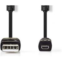 Datakabel voor Camera's | USB-A Male - UC-E6 8-Pins Male | 2,0 m | Zwart - thumbnail