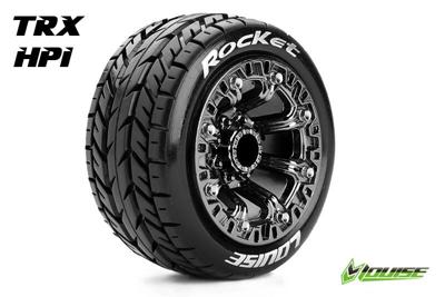 Louise ST-ROCKET Banden Set - Soft - 2.2" Velgen Black Chrome - Hex 12mm Louise ST-ROCKET Banden Set - Soft - 2.2" Velgen Black Chrome - Hex 12mm