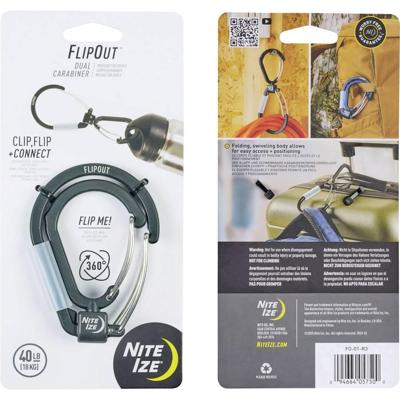 NITE Ize NI-FO-01-R3 94.5, 166 mm, mm x 68.3 mm 1 stuk(s) NITE Ize NI-FO-01-R3 94.5, 166 mm, mm x 68.3 mm 1 stuk(s)