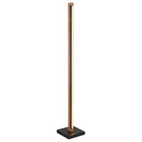 Globo Design vloerlampStarla zwart met hout 113cm - 67849S - thumbnail