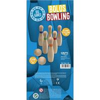Bowlingspel Cayro Hout - thumbnail