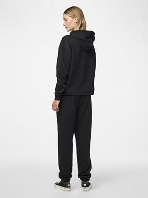 Dames Hoodie - Loungewear Top - Jogging pak hoodie - XS - Zwart - XS - XS - XS - XS