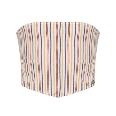 Nadine Scarf Top Stripe