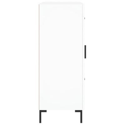 Dressoir 69,5x34x90 cm bewerkt hout wit