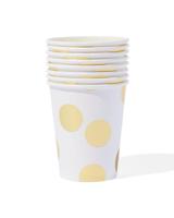 HEMA Bekers Gouden Stip 8 Stuks bij Jumbo - thumbnail