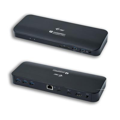 i-Tec Thunderbolt 3 Dual 4K Docking Station + USB-C / DP kabel i-Tec Thunderbolt 3 Dual 4K Docking Station + USB-C / DP kabel