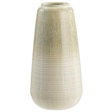Vaas Puglia - bruin - stoneware - 38xØ19,2 cm