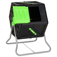 VidaXL Composteertrommel 105 l 60x58x74 cm polypropeen - thumbnail