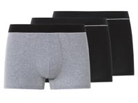 esmara Men Set van 3 heren boxers (Zwart/grijs, XXL) - thumbnail