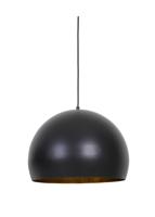 Light & Living Hanglamp 'Jaicey' 56cm, mat zwart-goud - thumbnail