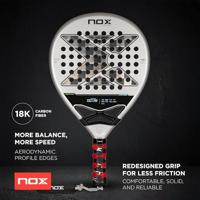 Padel Racket At10 Genius 18K Nox PAD AT10 LUX GEN 24 - thumbnail