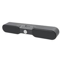 Nieuwe Rixing NR4017 draagbare 10W stereo surround SoundBar Bluetooth Speaker met microfoon (grijs) - thumbnail