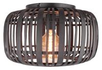 Freelight Plafondlamp Treccia Rotan Ø 40 cm zwart - thumbnail