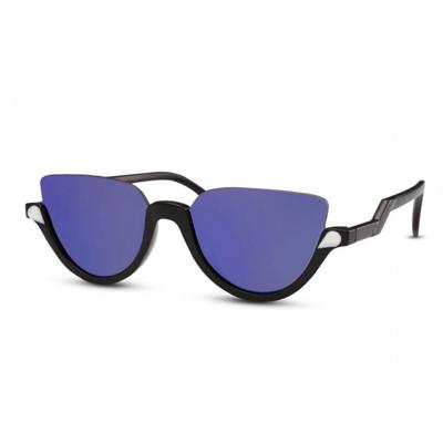 CWI zonnebril dames vlinder zwart/blauw (CWI1498) CWI zonnebril dames vlinder zwart/blauw (CWI1498)