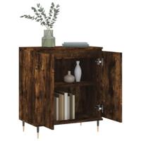 Dressoir 60x35x70 cm bewerkt hout gerookt eikenkleurig - thumbnail