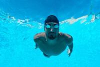 Zwembril Zoggs Racer Titanium Aquamarijn Één maat - thumbnail