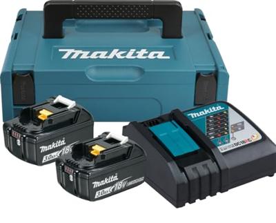 Makita 197952-5 197952-5 Accu en acculader voor gereedschap 18 V 3 Ah Li-ion